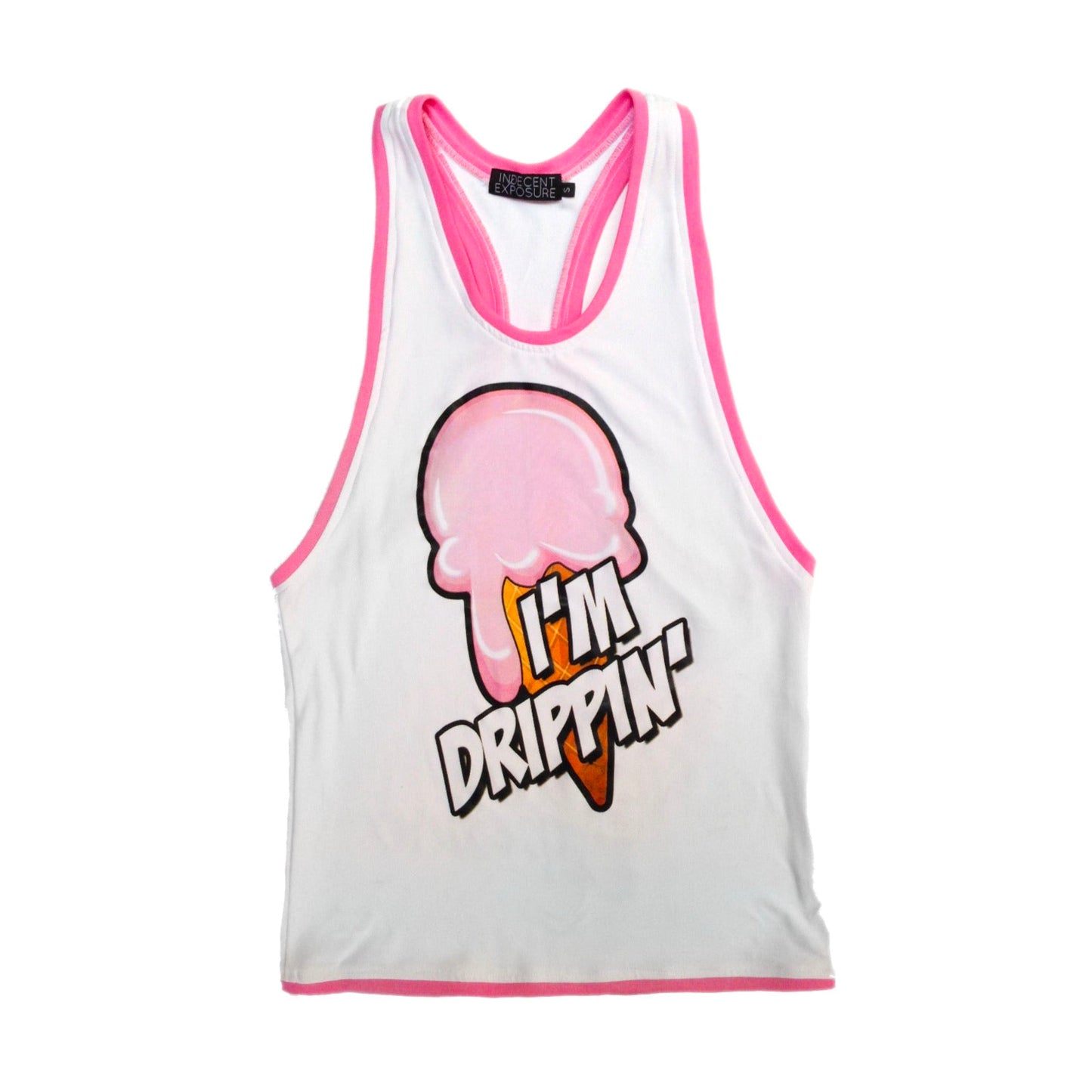 Drippin' Ice Cream Racerback