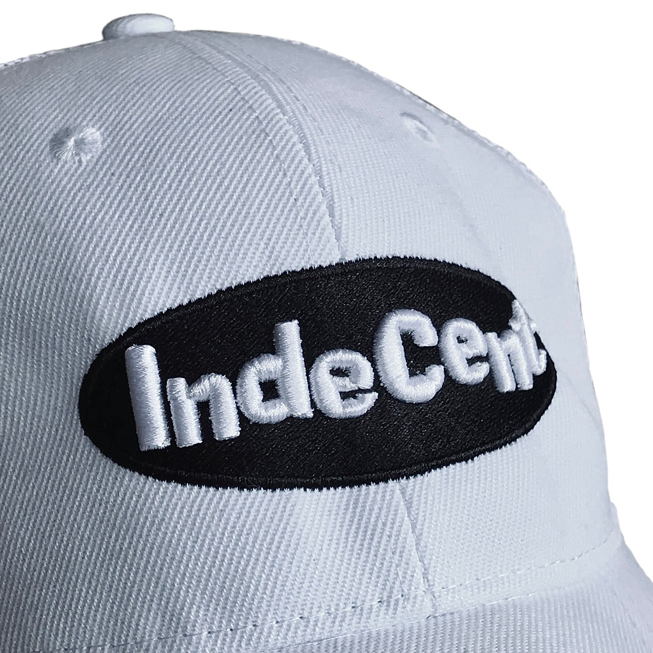 INDECENTLY CLUELESS 3D Logo Snapback Cap