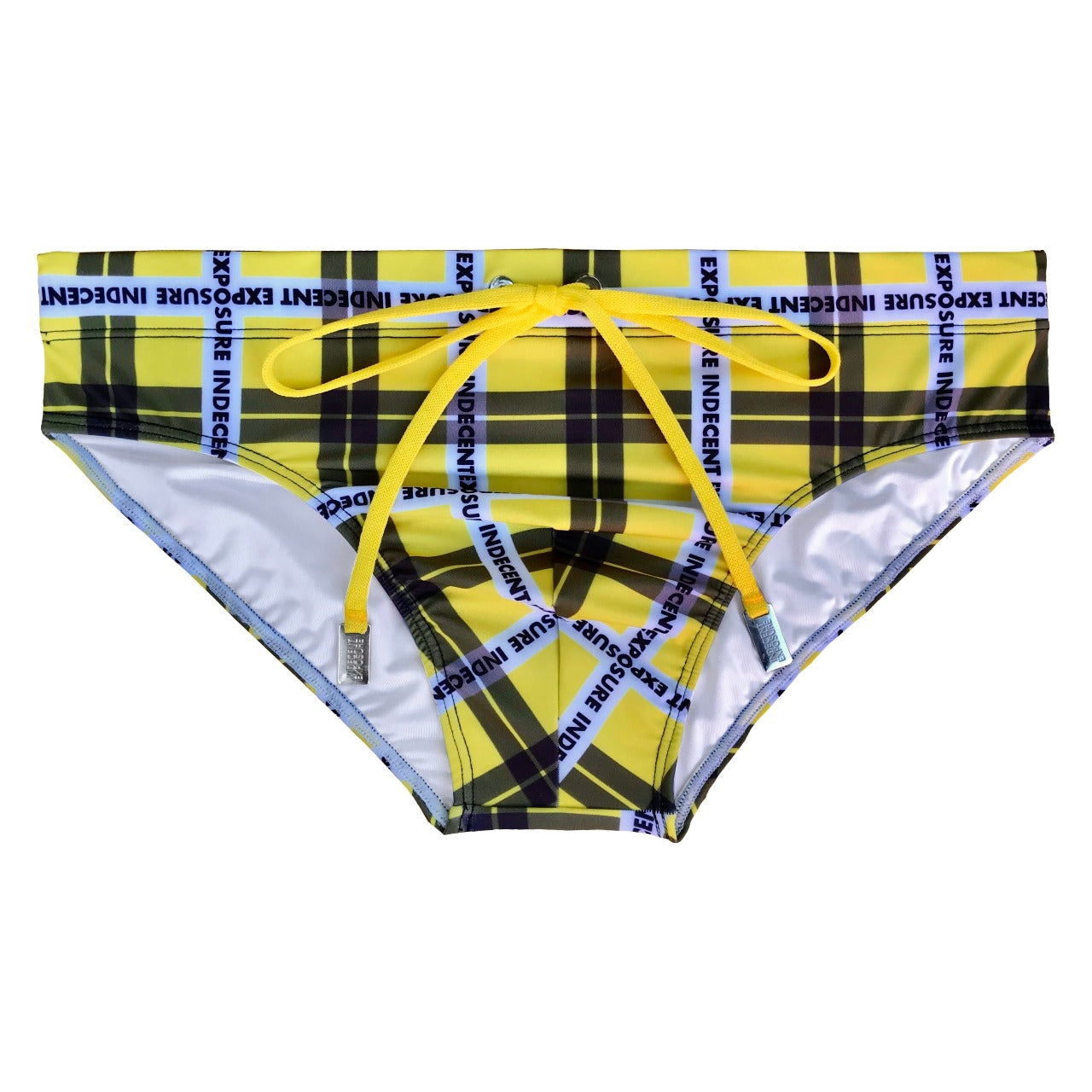 CLASSIC Plaid Swim Brief