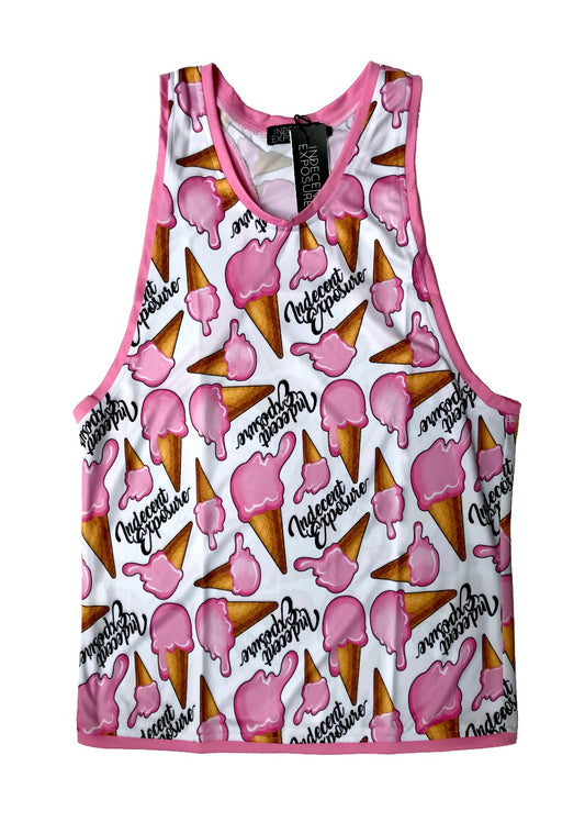 Ice Cream Print Racerback