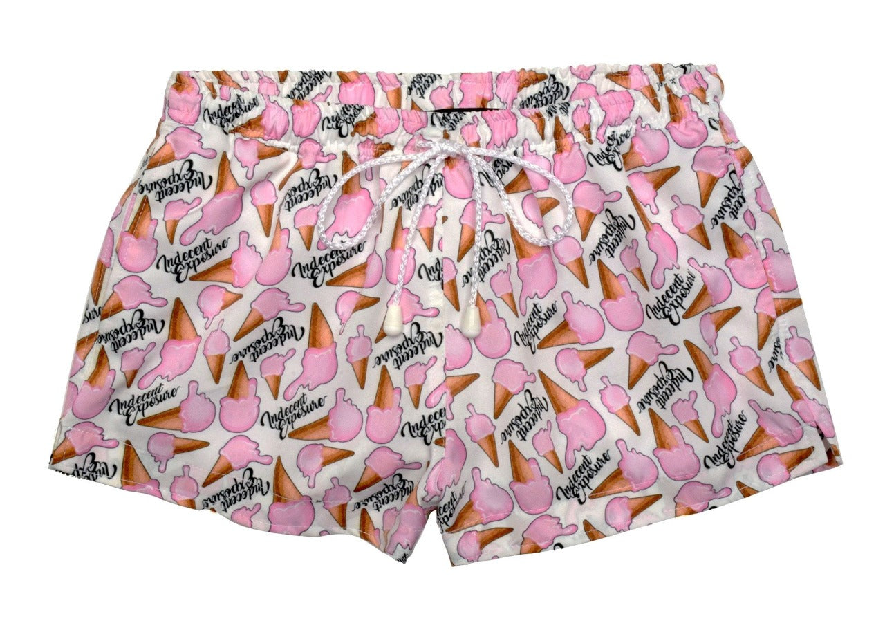 Ice Cream Print Swim Short
