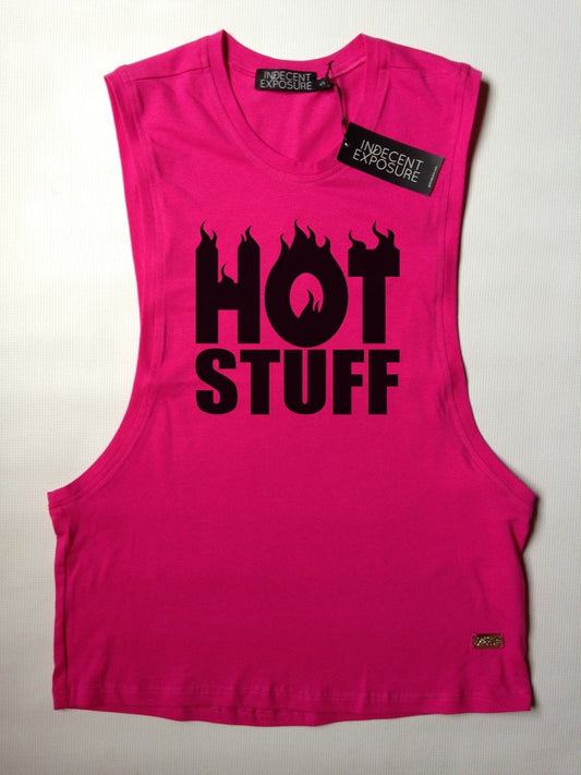 HOT STUFF DEEP SCOOP SLEEVELESS